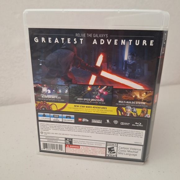 LEGO Star Wars: The Force Awakens- Replacement PS3 Cover, Case, Manual NO GAME! - Picture 2 of 6